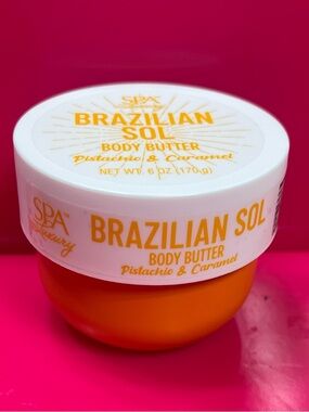 Pistachio & Caramel Body Butter — Orange